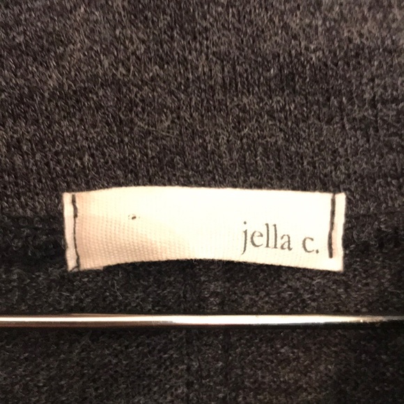 Dark grey cowl neck swing sweater - Picture 2 of 6